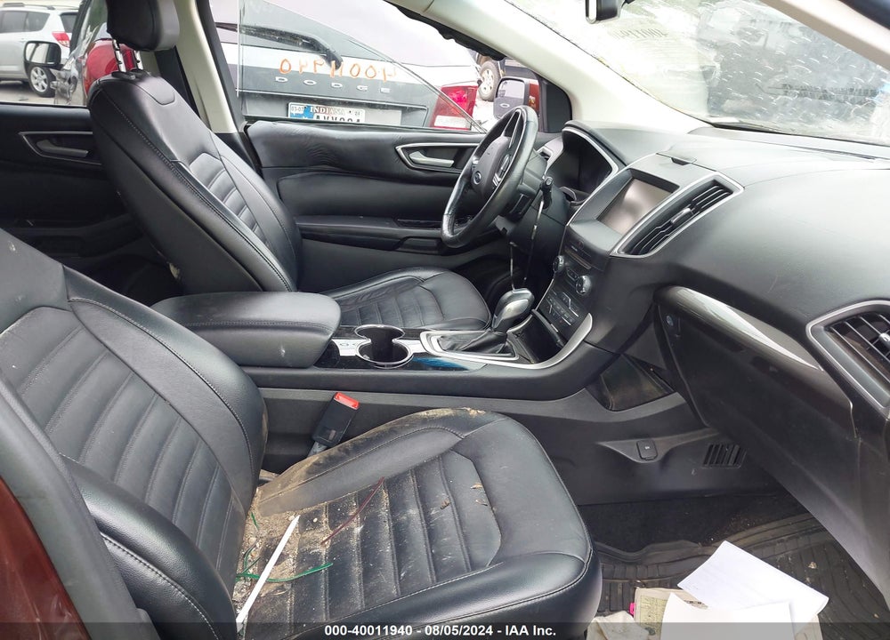 2015 FORD EDGE SEL VIN: 2FMTK4J89FBB59878