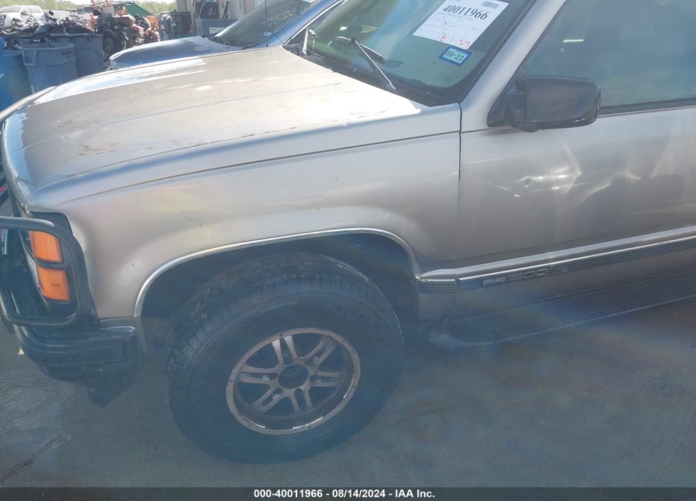 1999 GMC YUKON SLE VIN: 1GKEK13R1XJ770779