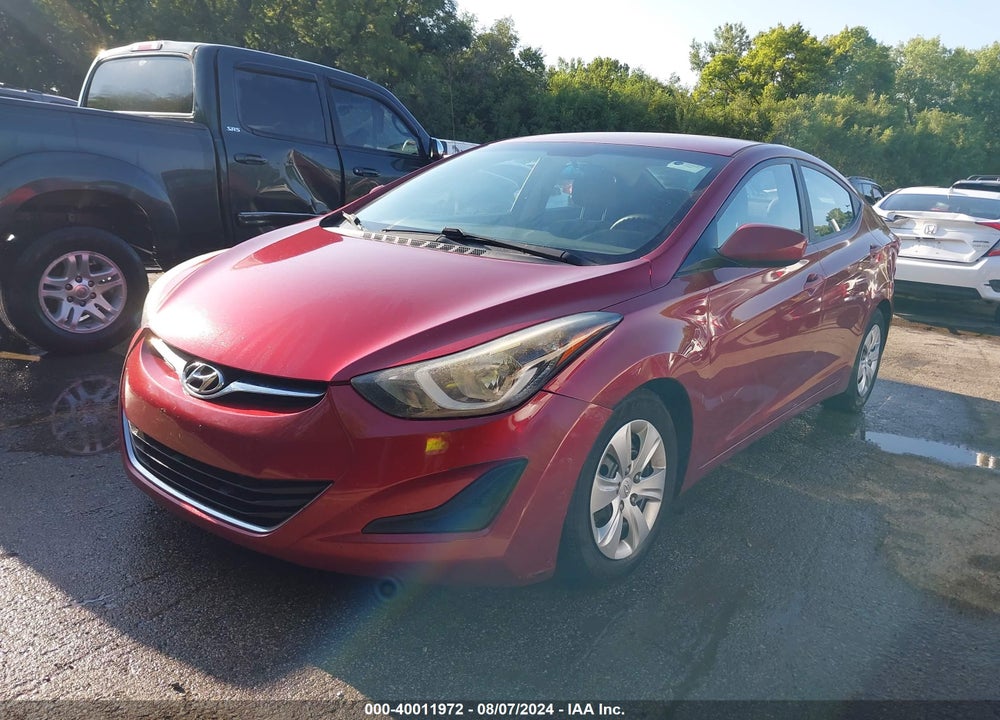 2016 HYUNDAI ELANTRA SE VIN: 5NPDH4AE3GH764420