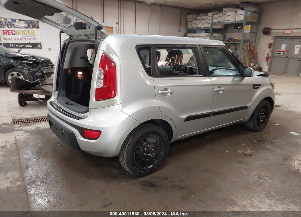 2012 KIA SOUL VIN: KNDJT2A50C7432990