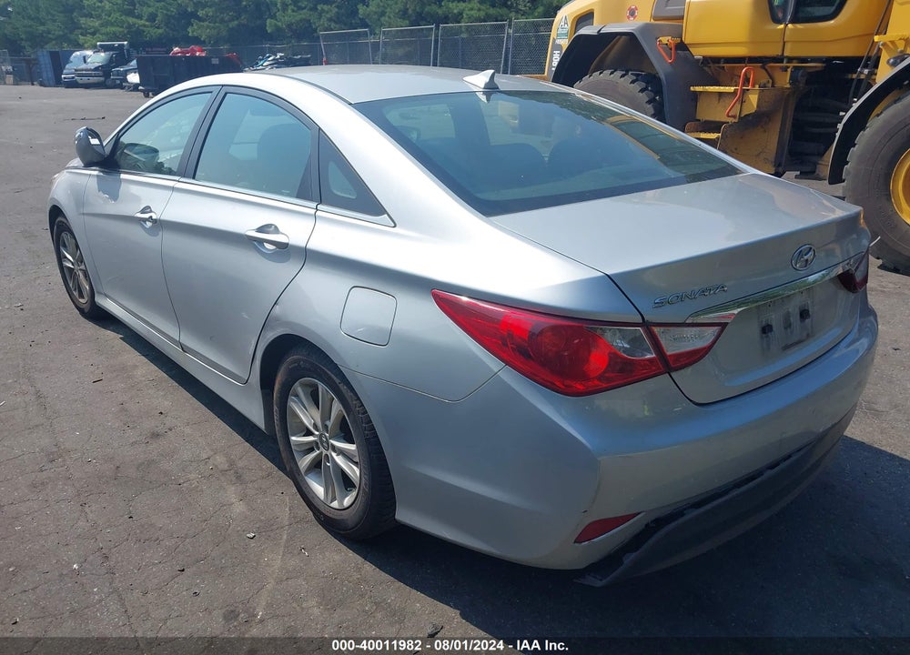 2014 HYUNDAI SONATA GLS VIN: 5NPEB4AC3EH870478