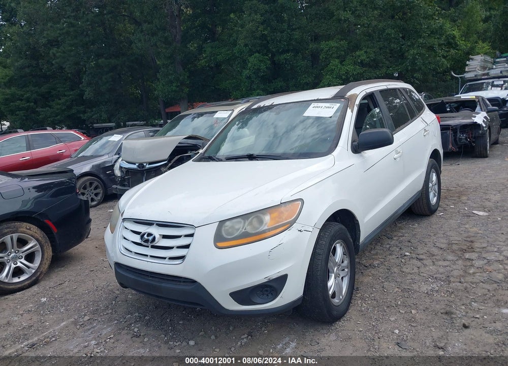 2010 HYUNDAI SANTA FE GLS VIN: 5NMSG3AB6AH353463