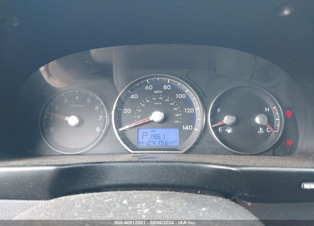 2010 HYUNDAI SANTA FE GLS VIN: 5NMSG3AB6AH353463