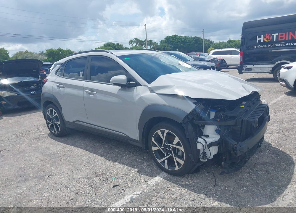 2022 HYUNDAI KONA LIMITED VIN: KM8K53A38NU818141