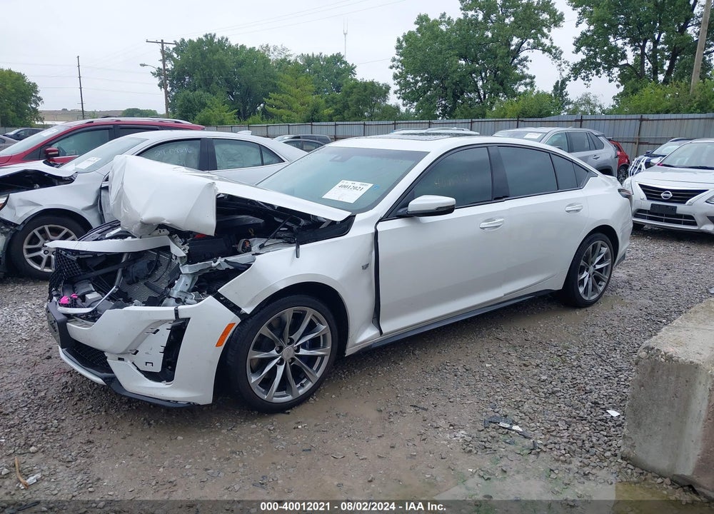 2021 CADILLAC CT5 SPORT VIN: 1G6DU5RK1M0127582
