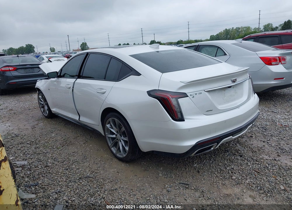 2021 CADILLAC CT5 SPORT VIN: 1G6DU5RK1M0127582