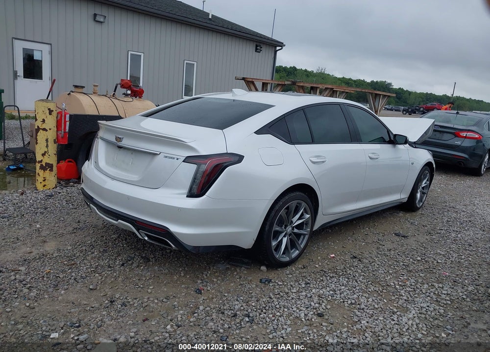 2021 CADILLAC CT5 SPORT VIN: 1G6DU5RK1M0127582