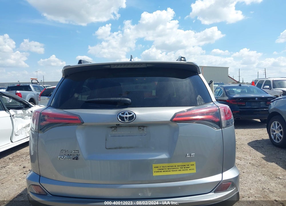 2016 TOYOTA RAV4 LE VIN: 2T3ZFREV7GW252493