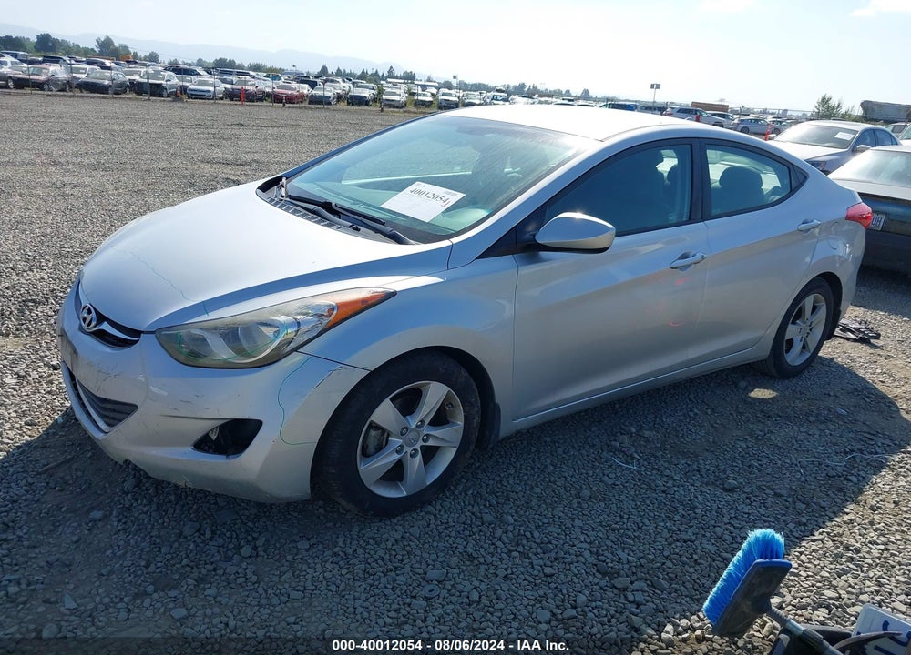 2013 HYUNDAI ELANTRA GLS VIN: 5NPDH4AE1DH282072
