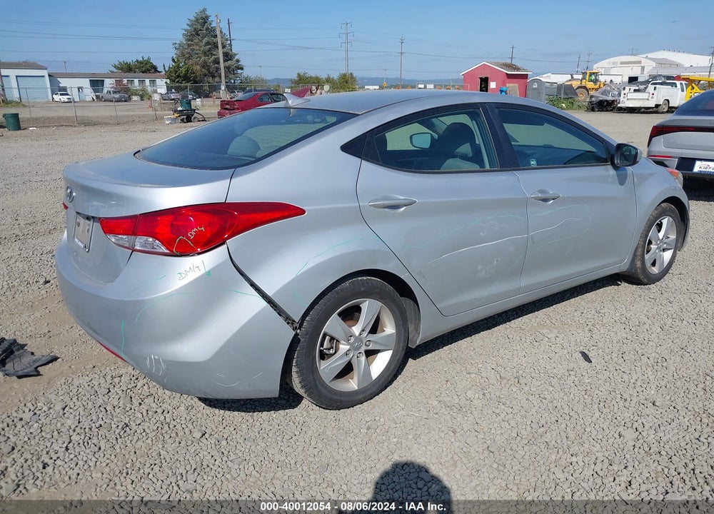 2013 HYUNDAI ELANTRA GLS VIN: 5NPDH4AE1DH282072