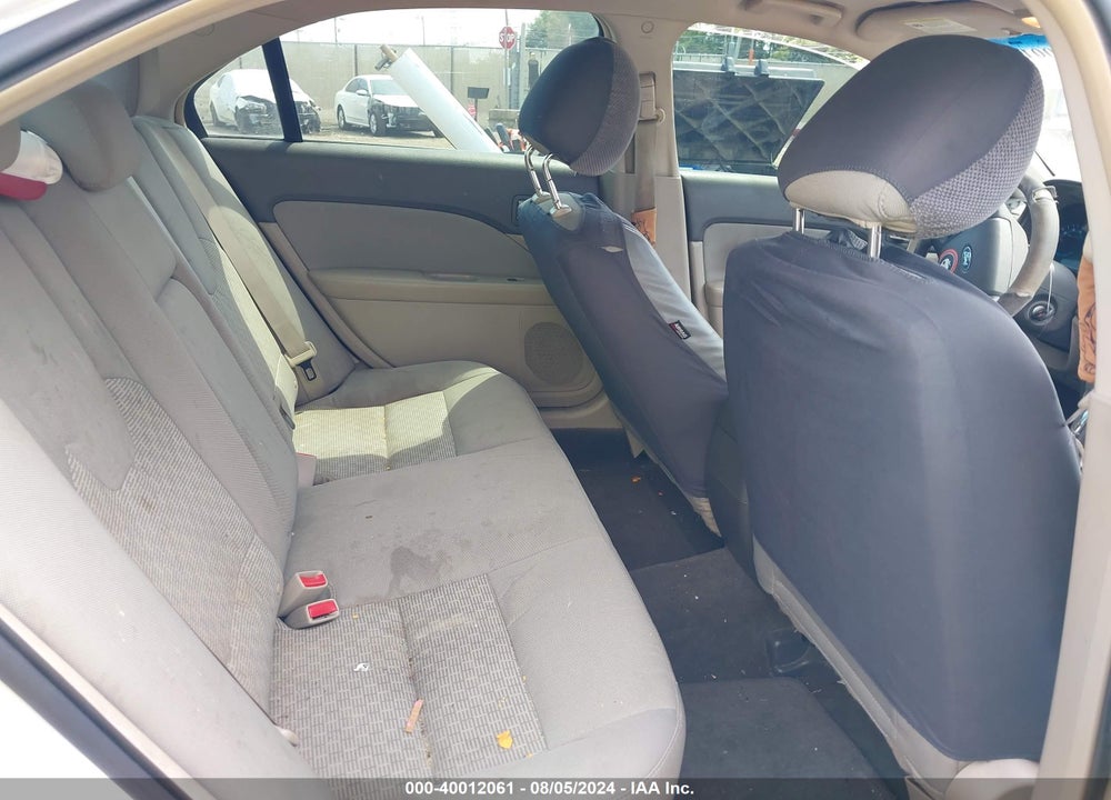 2012 FORD FUSION S VIN: 3FAHP0GAXCR345205