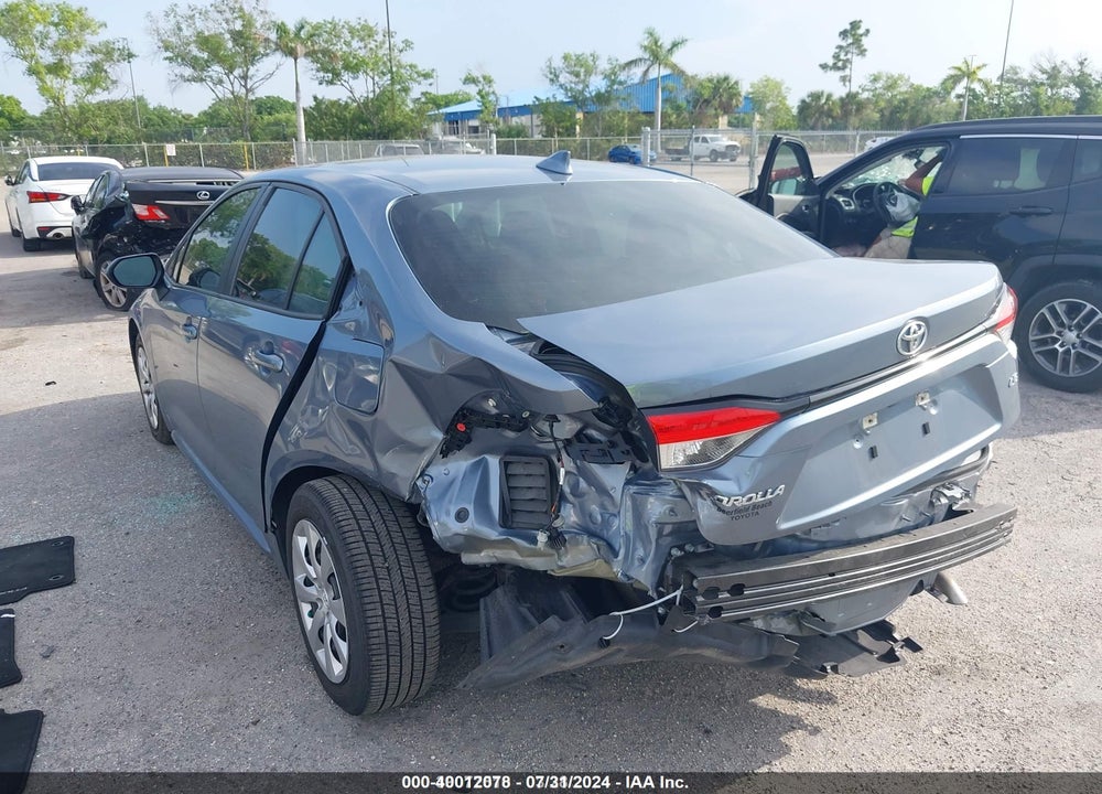 2020 TOYOTA COROLLA LE VIN: 5YFEPRAE1LP105124