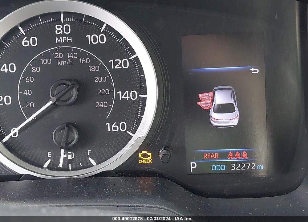 2020 TOYOTA COROLLA LE VIN: 5YFEPRAE1LP105124