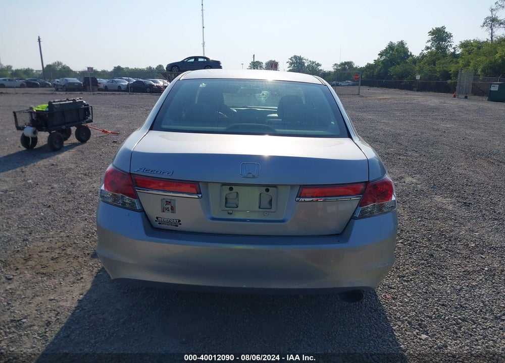 2012 HONDA ACCORD 2.4 LX VIN: 1HGCP2F36CA073217