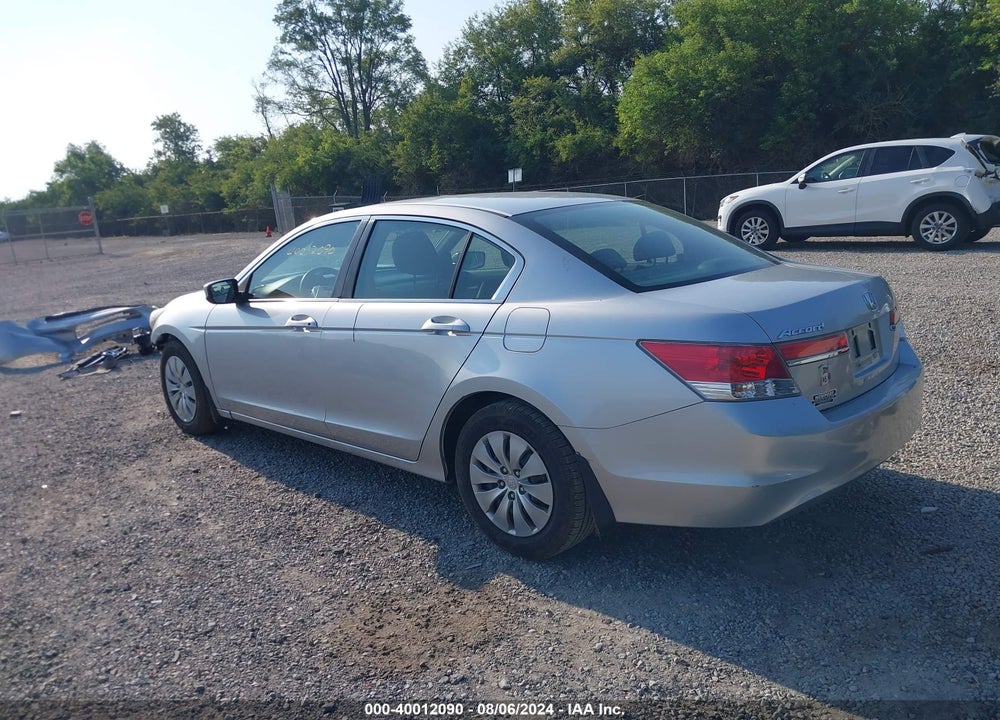 2012 HONDA ACCORD 2.4 LX VIN: 1HGCP2F36CA073217