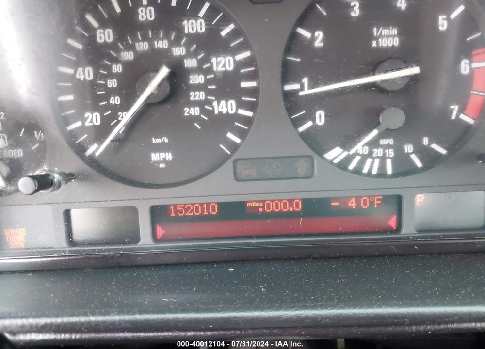 2001 BMW 740IL VIN: WBAGH83491DP24409