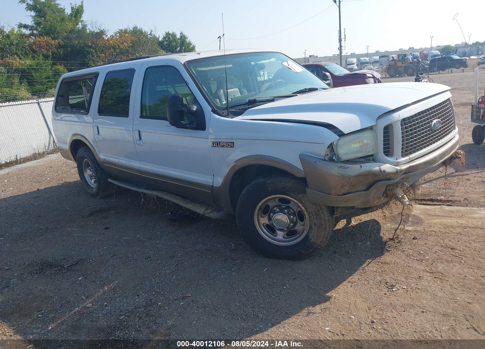 2003 FORD EXCURSION EDDIE BAUER VIN: 1FMNU44LX3EC39953