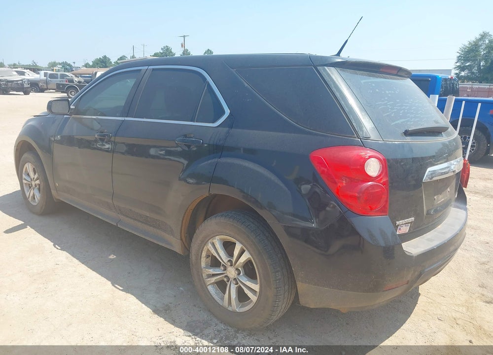 2010 CHEVROLET EQUINOX LS VIN: 2CNALBEW4A6205152