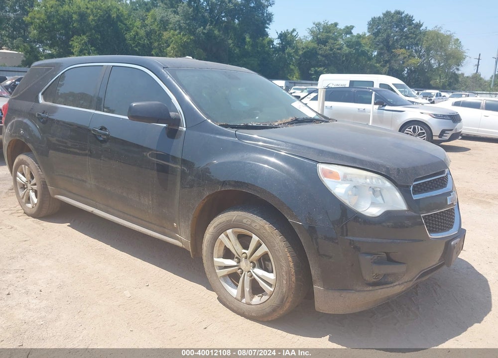 2010 CHEVROLET EQUINOX LS VIN: 2CNALBEW4A6205152