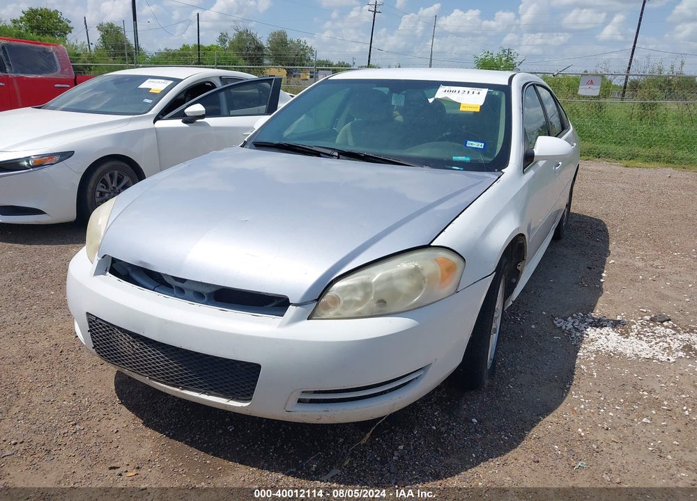 2012 CHEVROLET IMPALA VIN: 2G1WF5E31C1222086