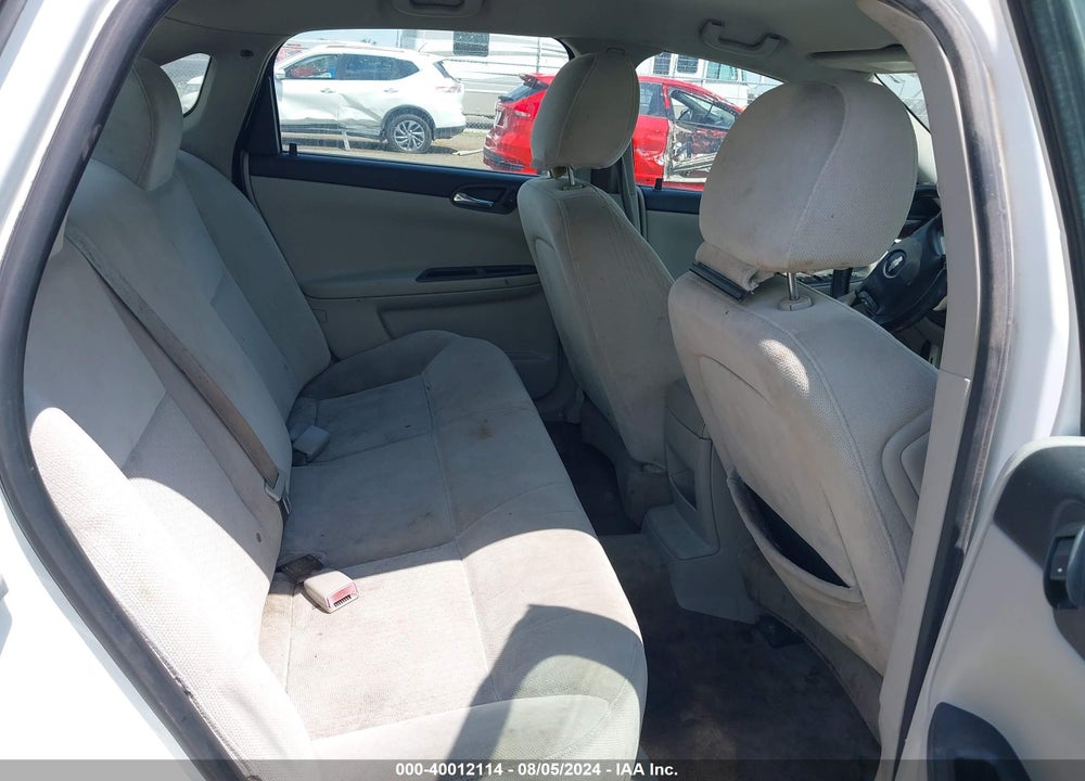 2012 CHEVROLET IMPALA VIN: 2G1WF5E31C1222086