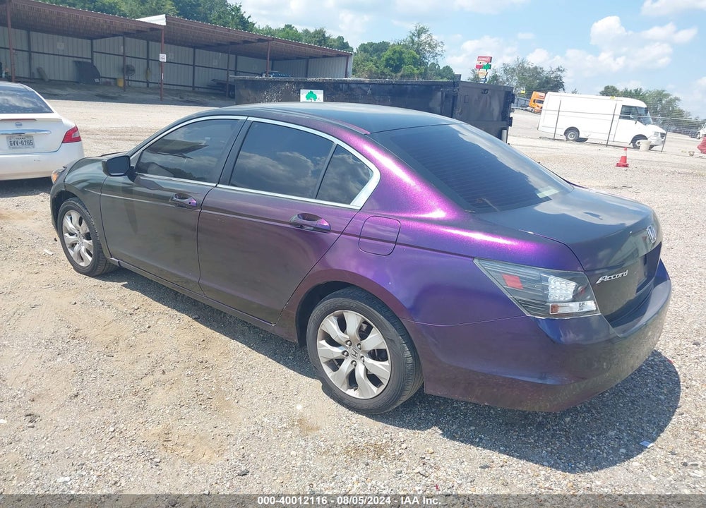2008 HONDA ACCORD VIN: 1HGCP26358A129090