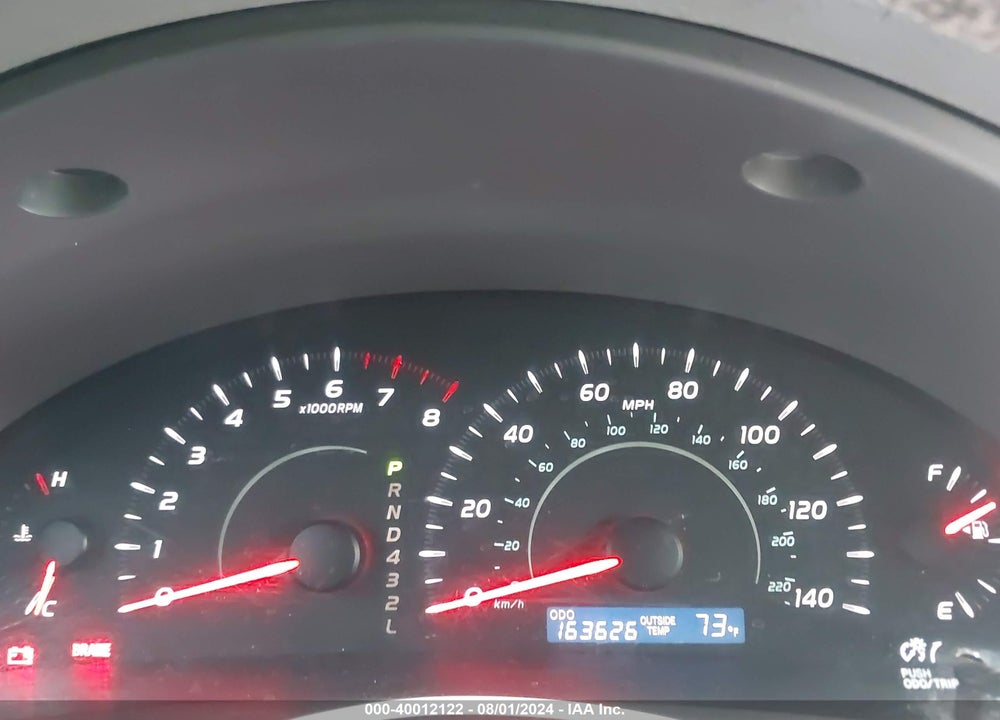 2007 TOYOTA CAMRY LE VIN: 4T1BE46K77U191277