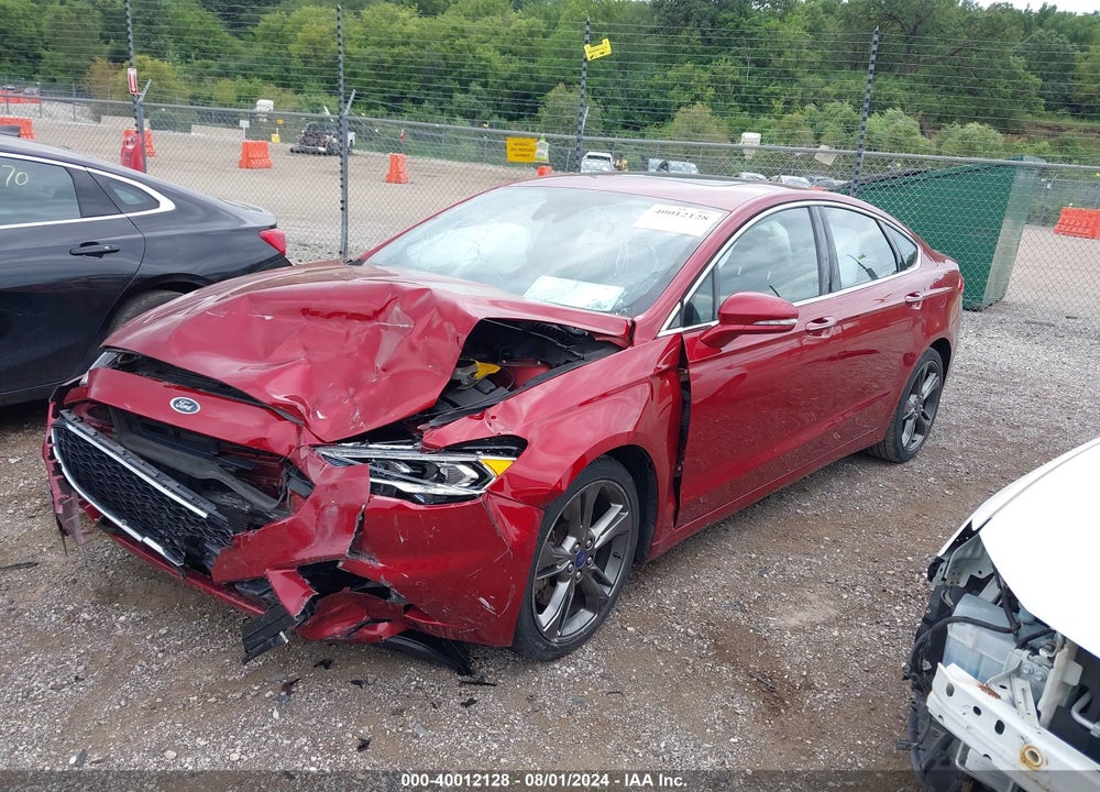 2017 FORD FUSION SPORT VIN: 3FA6P0VP0HR205489
