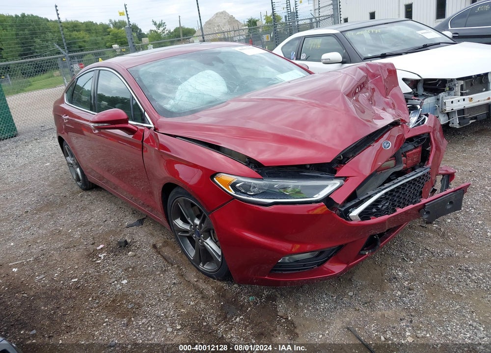 2017 FORD FUSION SPORT VIN: 3FA6P0VP0HR205489