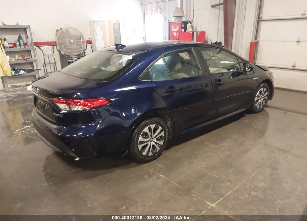 2021 TOYOTA COROLLA HYBRID LE VIN: JTDEAMDE1MJ032312