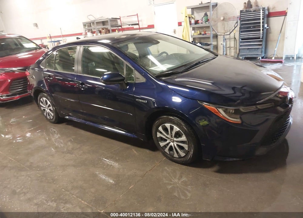 2021 TOYOTA COROLLA HYBRID LE VIN: JTDEAMDE1MJ032312