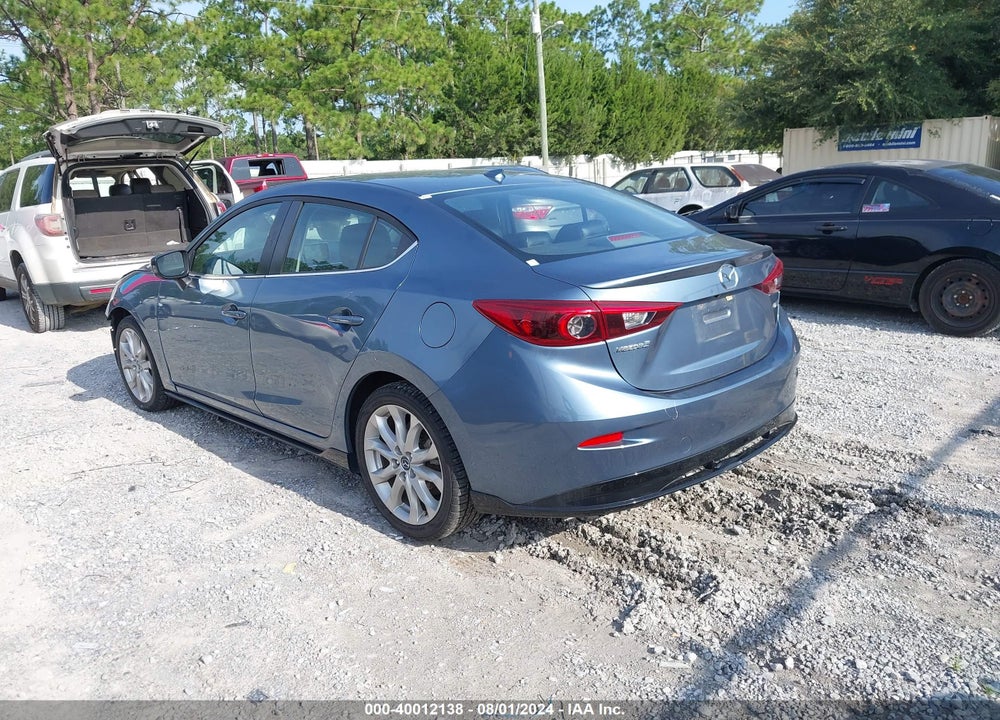 2015 MAZDA 3 S GRAND TOURING VIN: JM1BM1W39F1219272