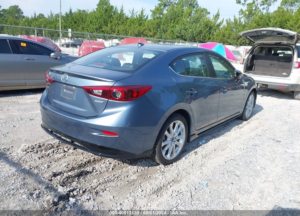 2015 MAZDA 3 S GRAND TOURING VIN: JM1BM1W39F1219272
