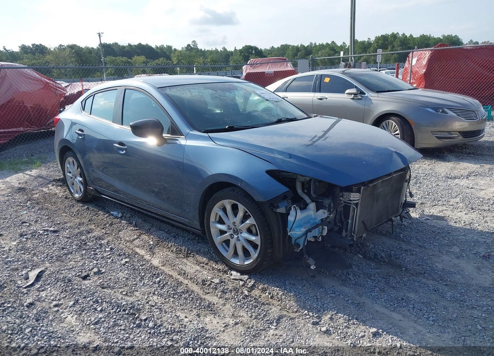 2015 MAZDA 3 S GRAND TOURING VIN: JM1BM1W39F1219272