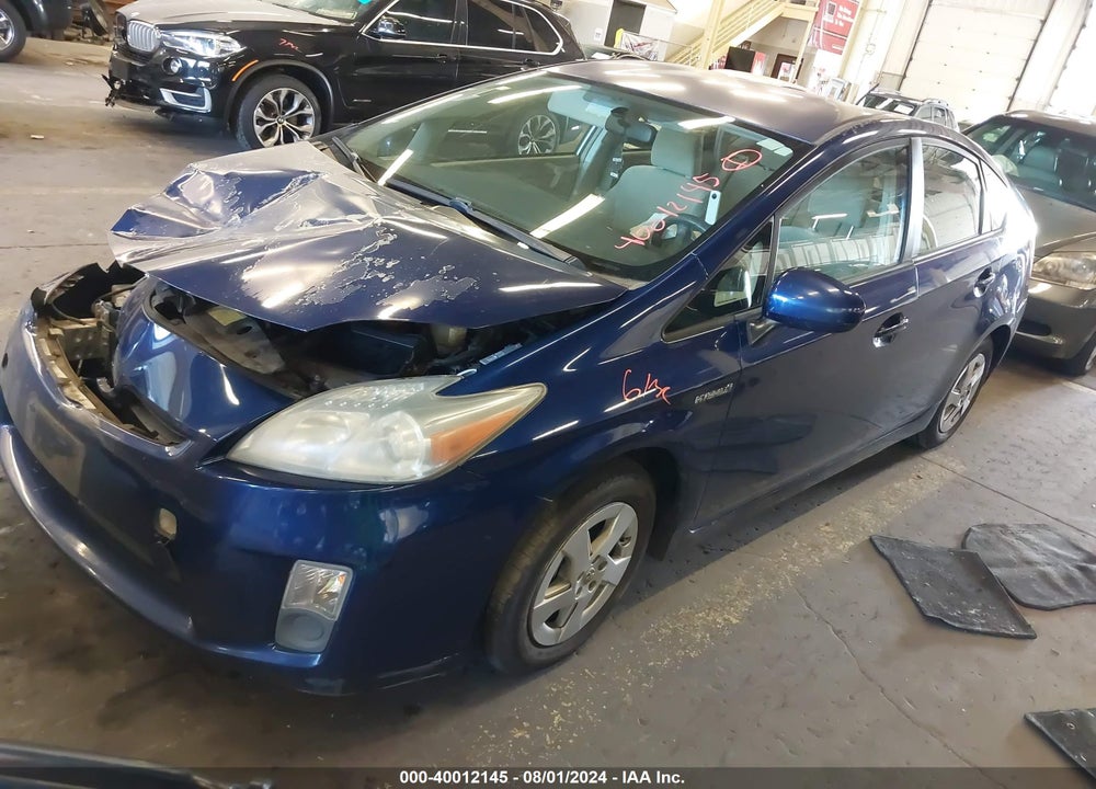 2011 TOYOTA PRIUS TWO VIN: JTDKN3DU5B1439779