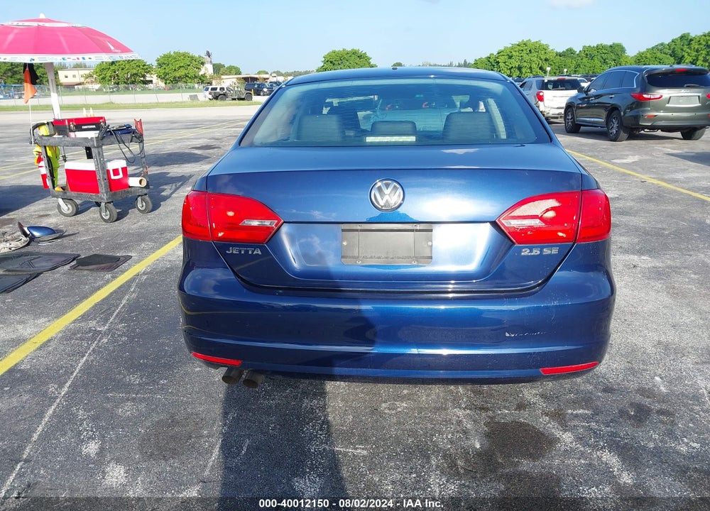 2013 VOLKSWAGEN JETTA 2.5L SE VIN: 3VWDP7AJ0DM286803