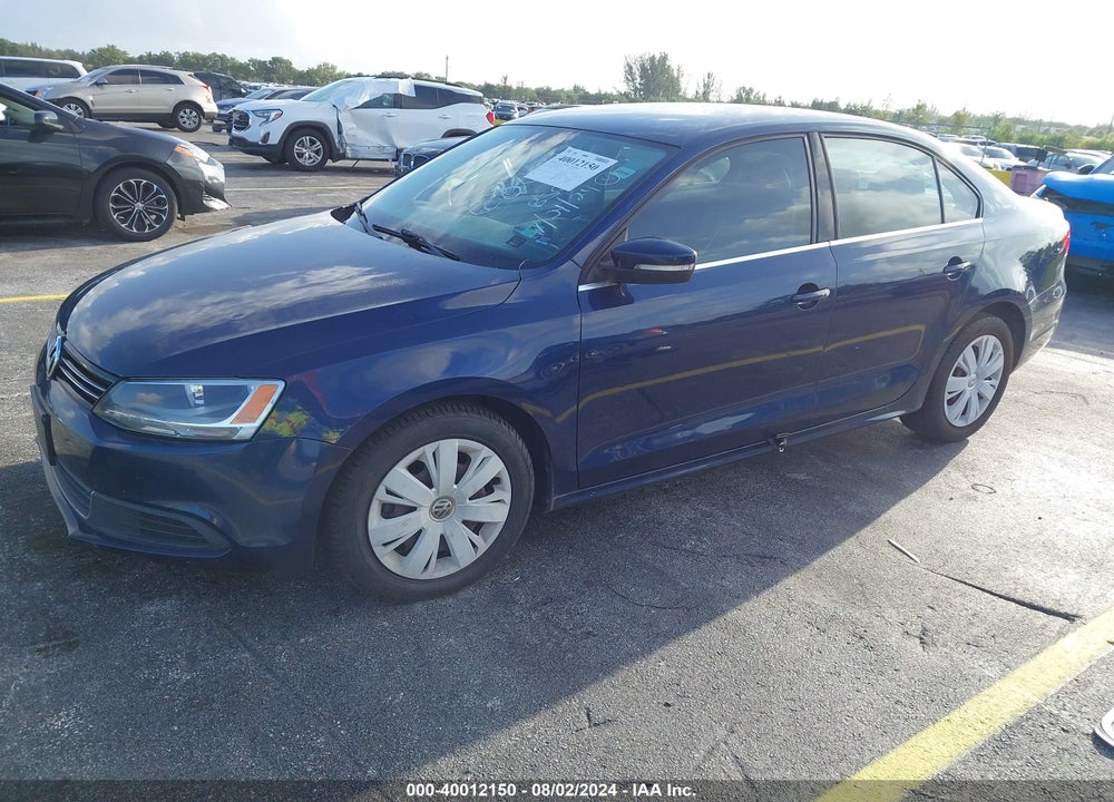 2013 VOLKSWAGEN JETTA 2.5L SE VIN: 3VWDP7AJ0DM286803
