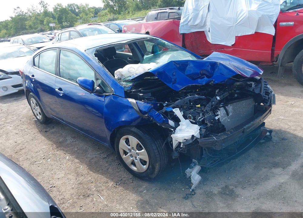 2017 KIA FORTE LX VIN: 3KPFK4A71HE052831