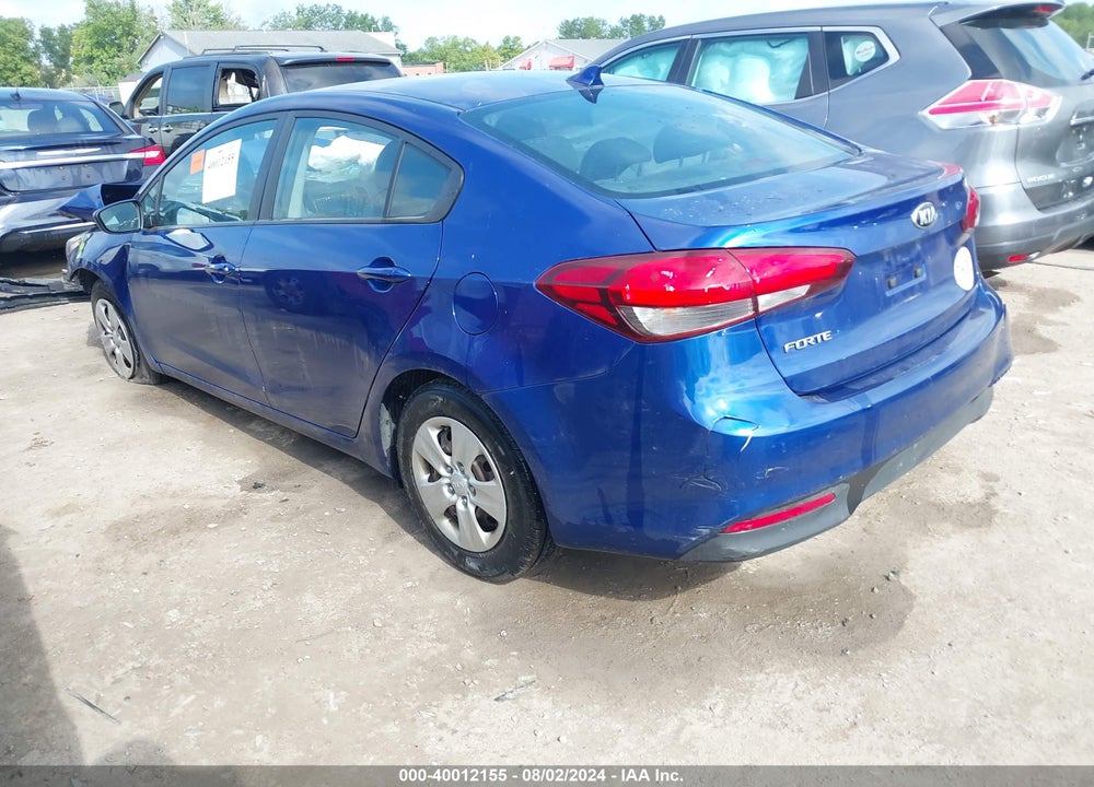 2017 KIA FORTE LX VIN: 3KPFK4A71HE052831