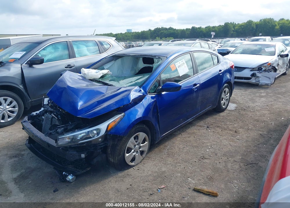 2017 KIA FORTE LX VIN: 3KPFK4A71HE052831