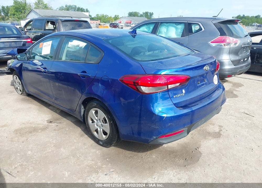 2017 KIA FORTE LX VIN: 3KPFK4A71HE052831
