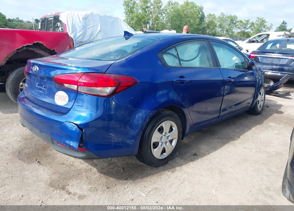 2017 KIA FORTE LX VIN: 3KPFK4A71HE052831