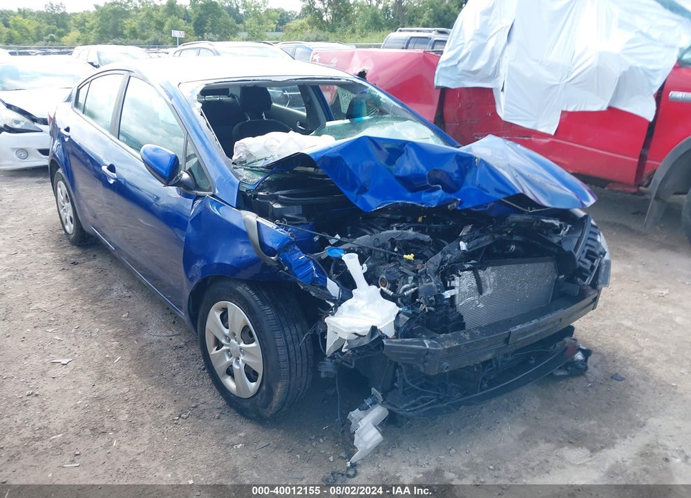 2017 KIA FORTE LX VIN: 3KPFK4A71HE052831
