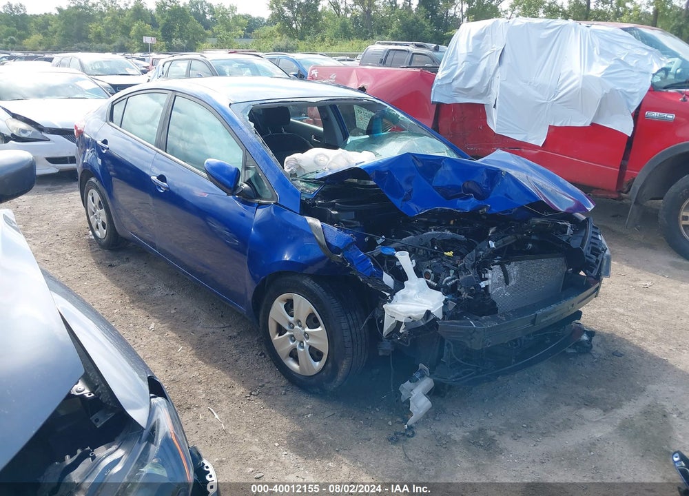 2017 KIA FORTE LX VIN: 3KPFK4A71HE052831