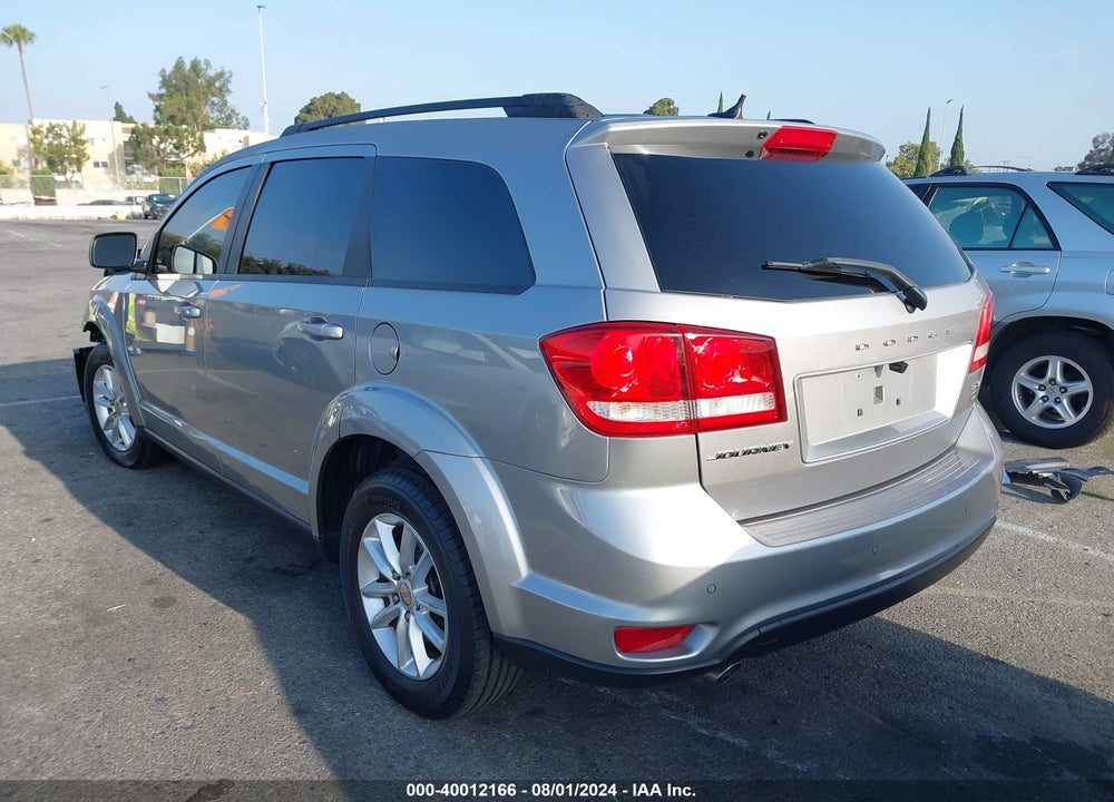 2016 DODGE JOURNEY SXT VIN: 3C4PDCBG3GT231566