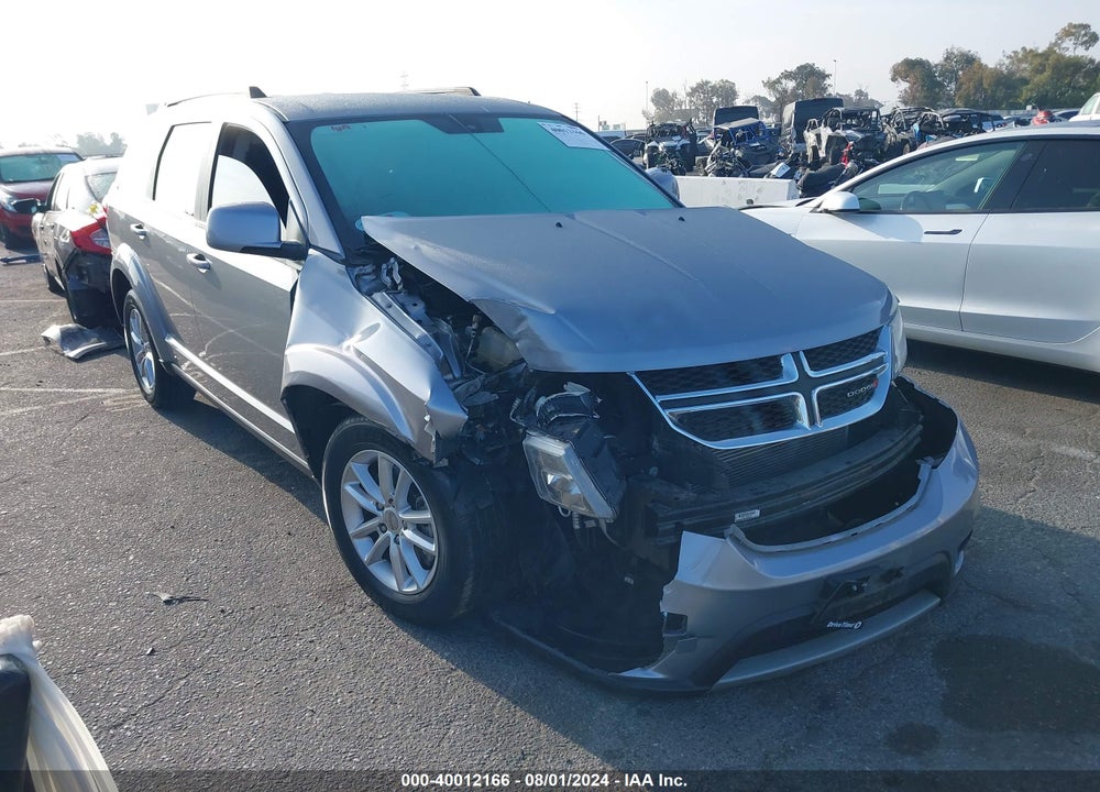 2016 DODGE JOURNEY SXT VIN: 3C4PDCBG3GT231566