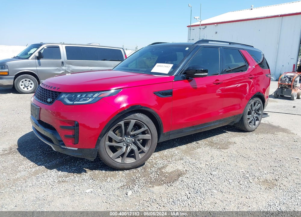 2017 LAND ROVER DISCOVERY HSE LUXURY VIN: SALRHBBV7HA021351