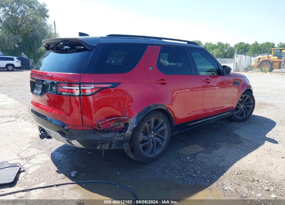 2017 LAND ROVER DISCOVERY HSE LUXURY VIN: SALRHBBV7HA021351
