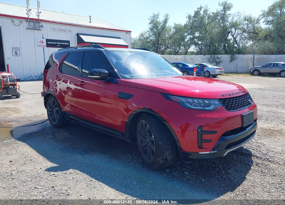 2017 LAND ROVER DISCOVERY HSE LUXURY VIN: SALRHBBV7HA021351