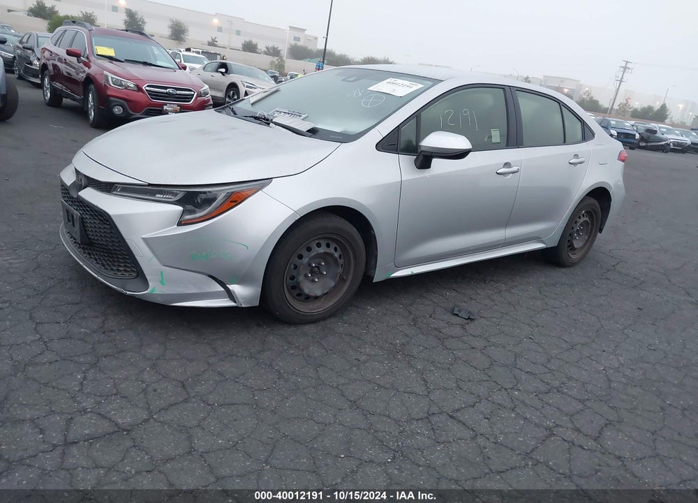 2020 TOYOTA COROLLA LE VIN: JTDEPRAE1LJ092282